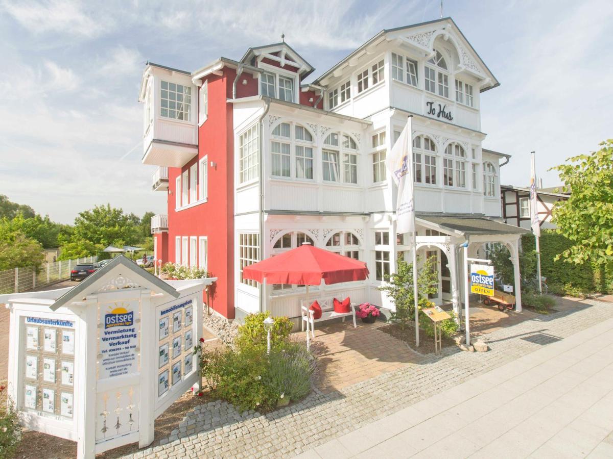 Villa "To Hus" In Sellin - Appartement 07 Im Dg Mit Kamin Und Balkon المظهر الخارجي الصورة